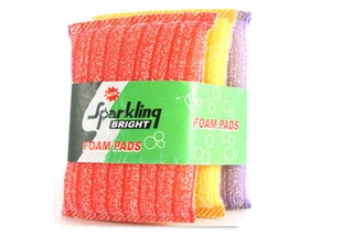 SPARKLING BRIGHT FOAM PADS