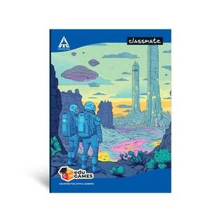 Classmate Note Book (240 Pages)(Unruled)(A4 Size)