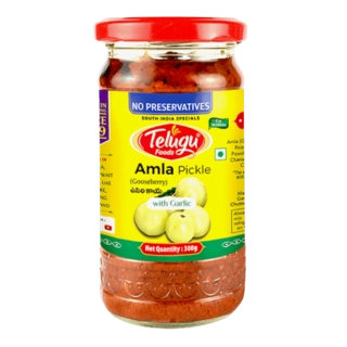 Telugu Pickle Amla With Garlic