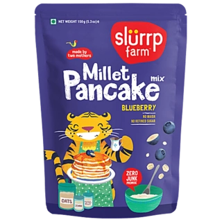 Millet Pancake & Waffle Mix: Blueberry & Supergrains