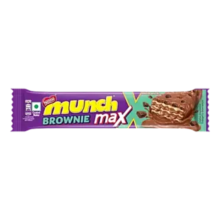 Munch Browine Max Coated Wafer