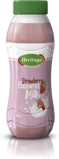 Flvr Milk Strawberry Bottle