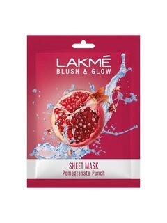 Blush & Glow Sheet Mask Pomegranate Punch 1U/