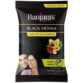 Black Henna Shampo Hair Colour