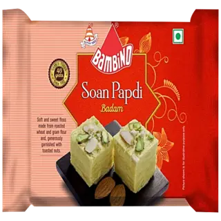Soan Papdi Badam