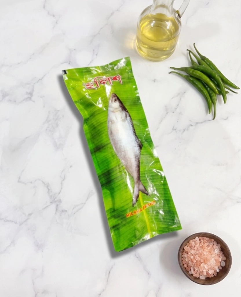 Premium Padma Hilsa/Ilish, Round Pc, With Head & Tail (1-1.3Kg)