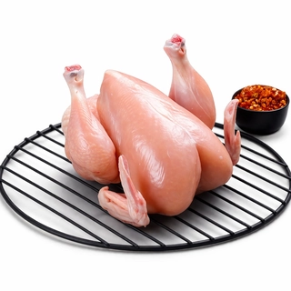 Broiler Chicken Whole (Skinless) - Drumstick Whole, All Curry Pcs (40-50gm/Pc Size)