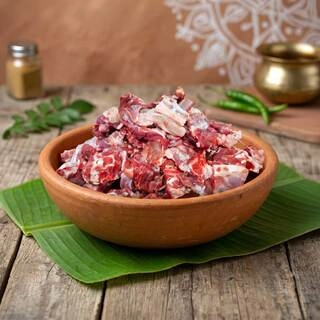 Tender Mutton (Kochi Patha) - Curry Cut Pieces