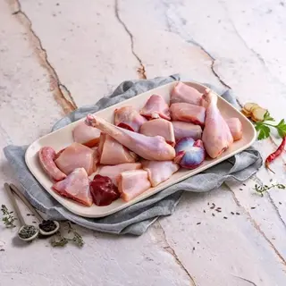 Country Chicken Whole - Drumstick Whole, All Curry Pcs (40-50gm/Pc Size)