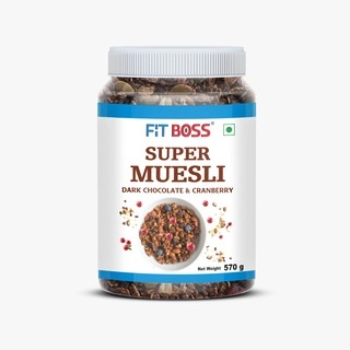 FITBOSS SUPER MUESLI DARK CHOCHOLATE
