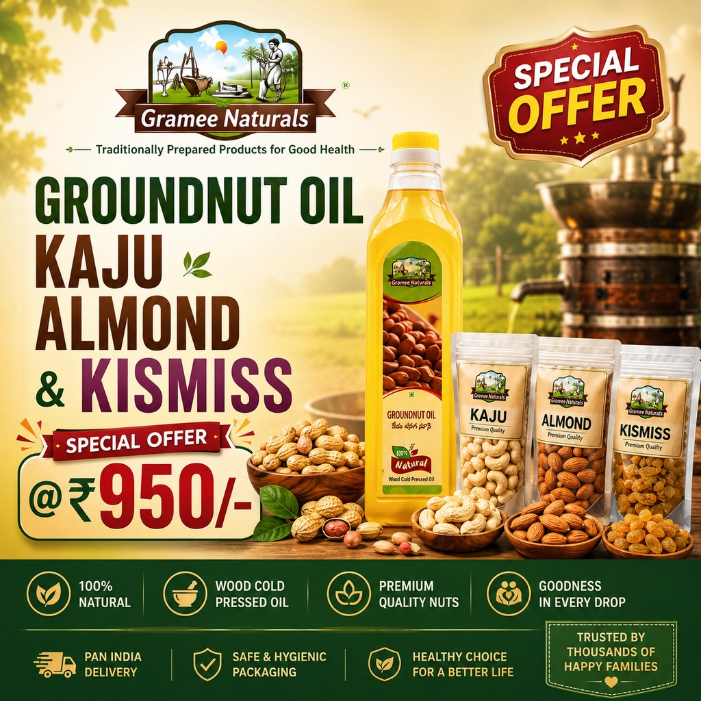 DRY FRUITS & GROUND NUT OIL COMBO