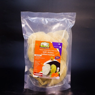 Carrot Flovour Pappad