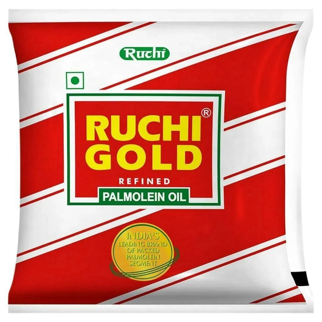 Ruchi GOld Refined Palmolein Oil, 500ml Pouch