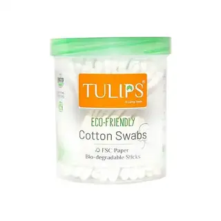 Tulips Cotton Swabs Jar 100N
