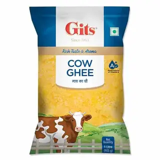 Gits Cow Ghee Pouch 905Gm