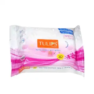 Tulips Wipes 20N