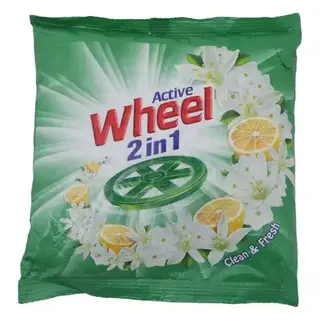 Active Wheel Detergent Powder Green