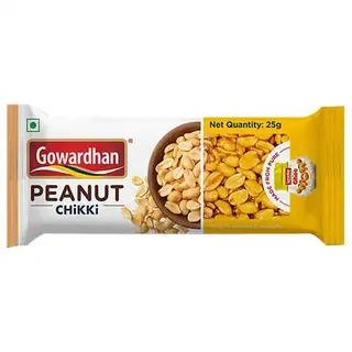 Gowardhan Peanut Chikki 25Gm