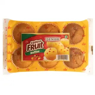 Denish Egles Fruit Muff 120Gm