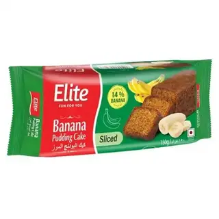 Elite Bana Pudding Cake 150Gm