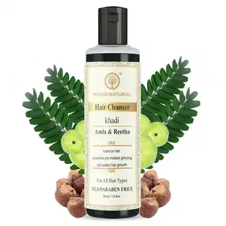 Khadi Hair Amla & Retha210Ml