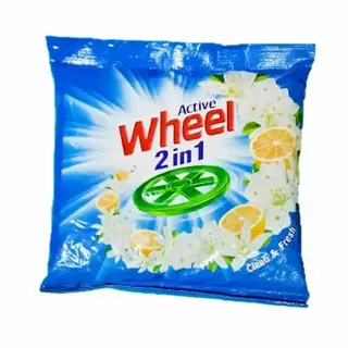 Active Wheel Detergent Powder Blue