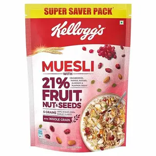 Kelloggs Muesli Fruit Nut Seeds75