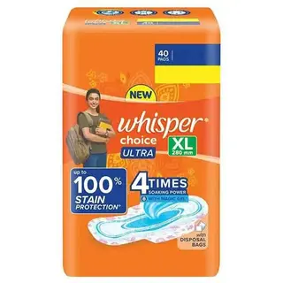 Whisper Choice Ultra Xl 40P