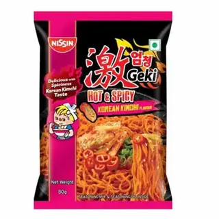 Korean Noodles Kimchi Fl 80Gm