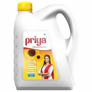 Priya Sunflower Oil 5 Ltr