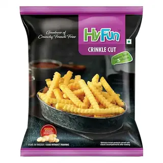 Hy Fun Crinkle Fries 400Gm