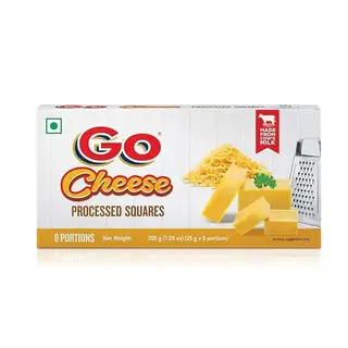 Go Cheese Squares 200Gm