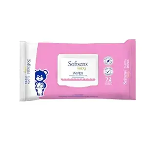 Softsens Baby Wipes-72N