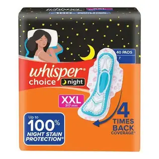 Whisper Choice On Xxl 40Pads