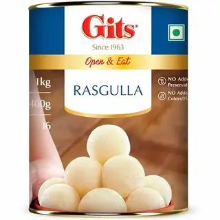 Gits Rasgulla Tin 1Kg
