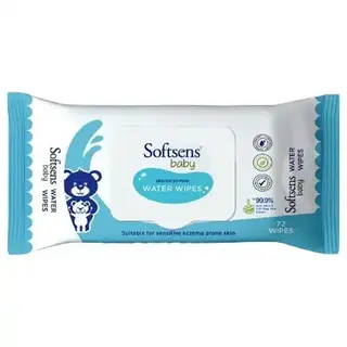 Softsens Baby Water Wipes 72N