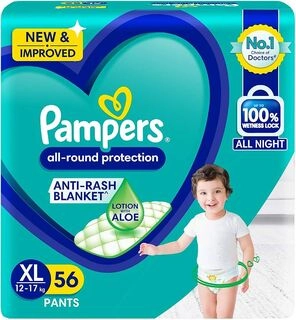 Pamper Blue Xl 40+8Pants