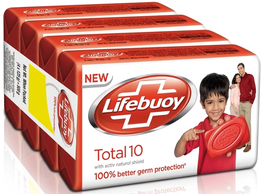 Life.Soap Total-10 4X125Gm