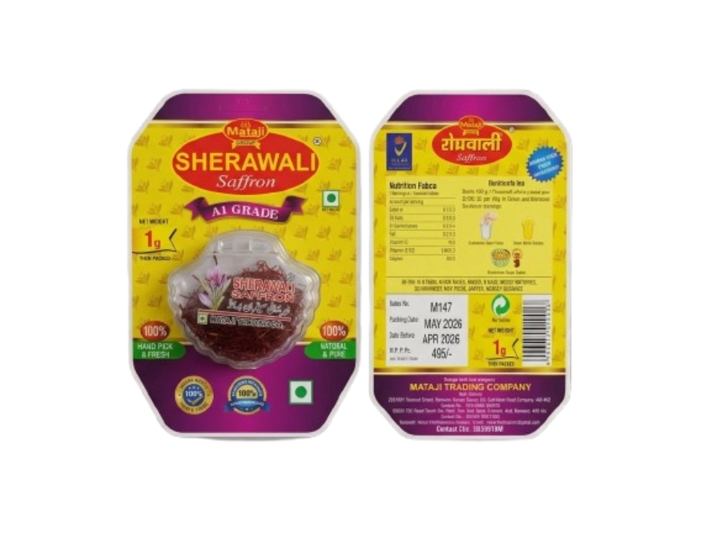 Saffron Sherawali 1Gm