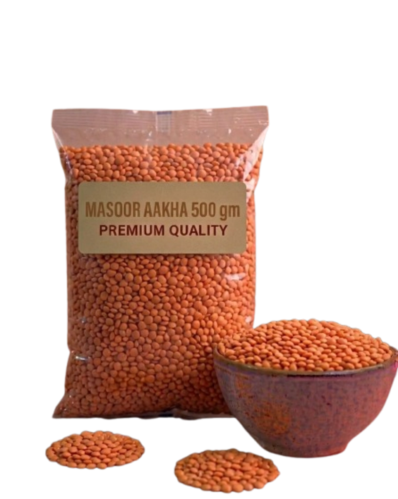 Masoor Akkha 500Gm