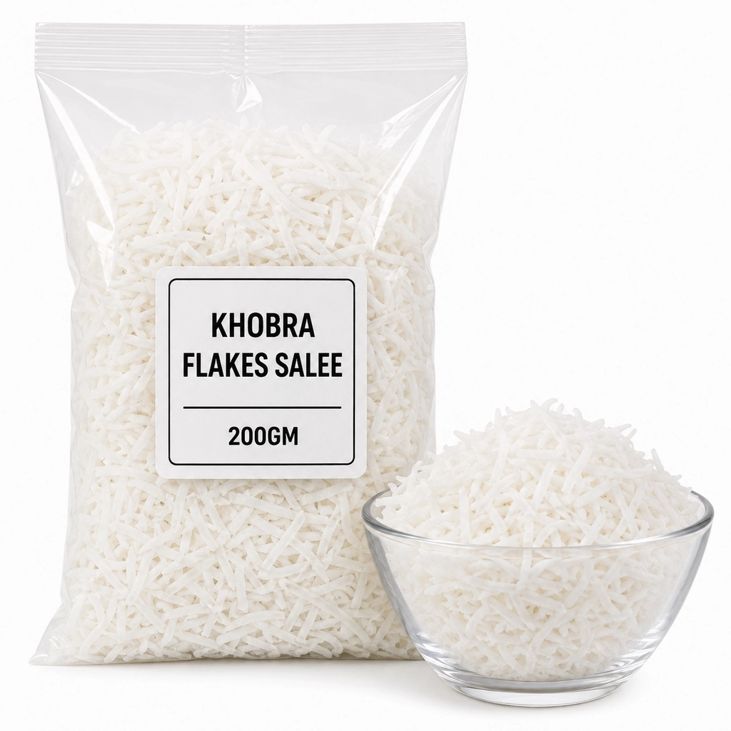 Khobra Flakes Salee 200Gm