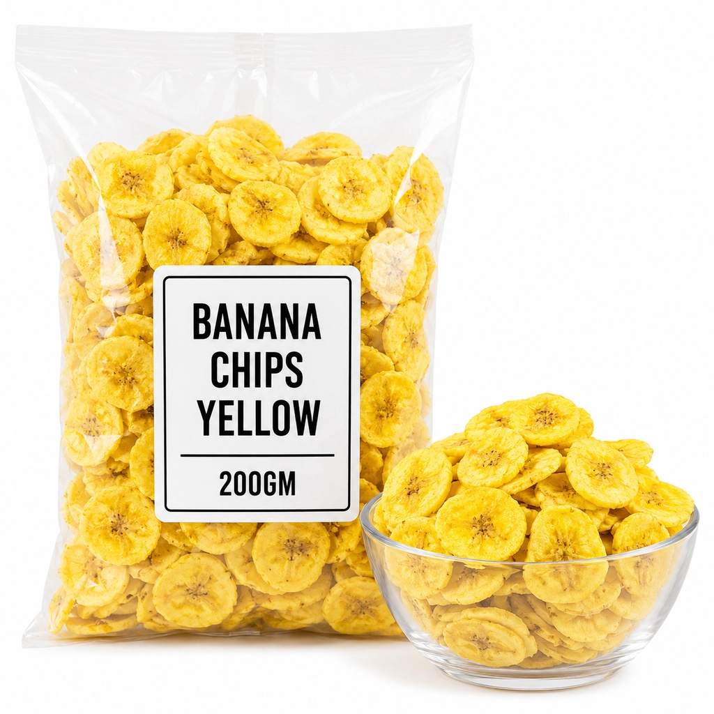 Eden Banana Chips Yellow 200Gm