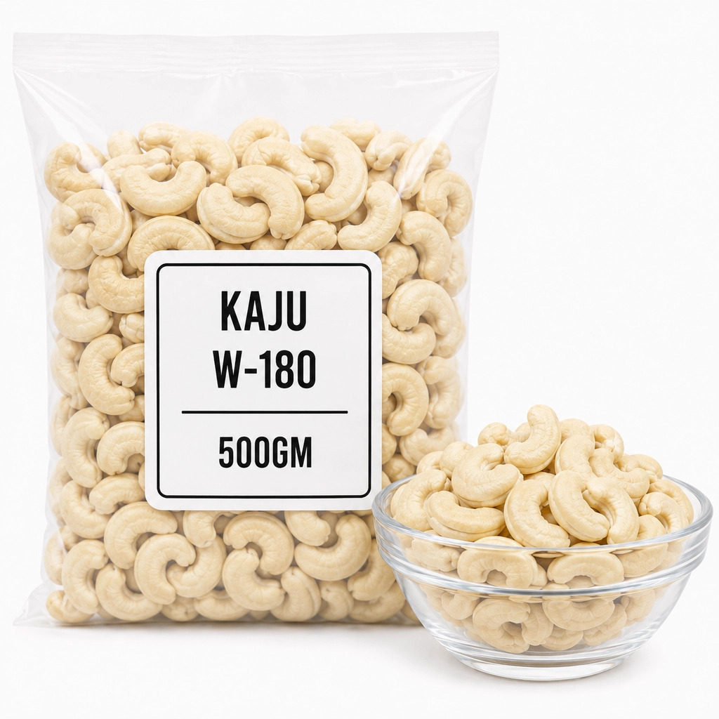 Kaju W-180 500Gm