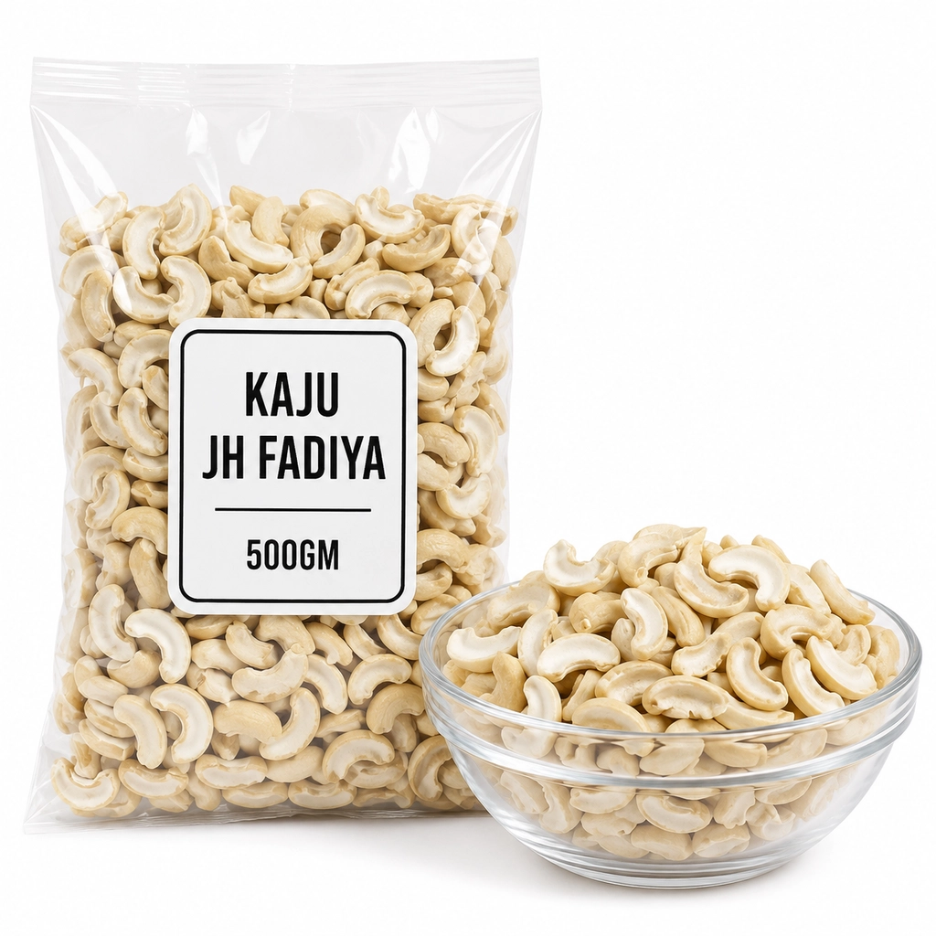 Kaju Jh Fadiya 500Gm