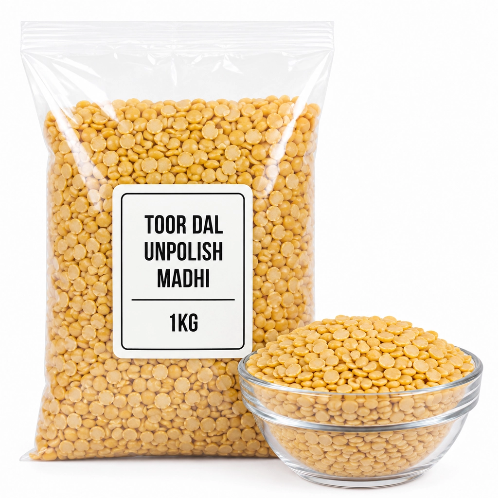 Toor Dal Unpolish Madhi 1Kg