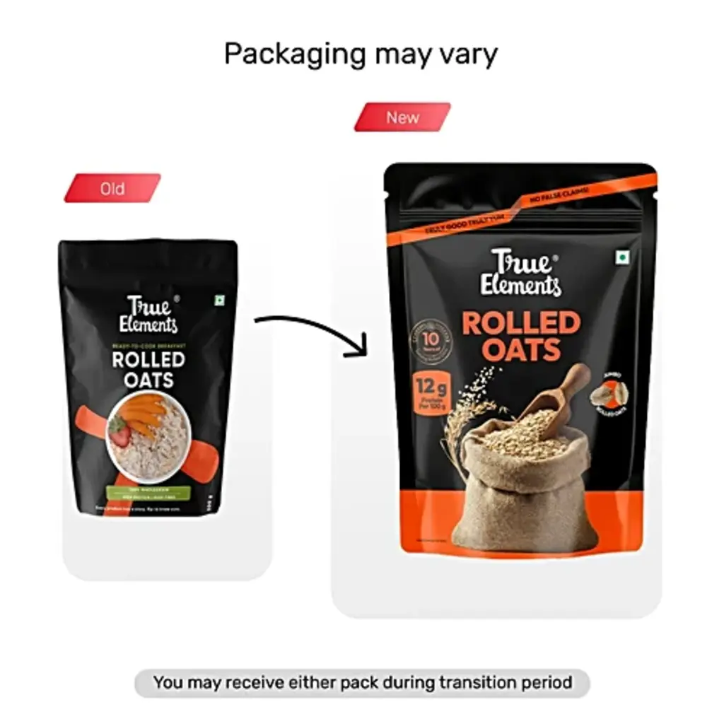 True-E.Oats Rolled 475Gm