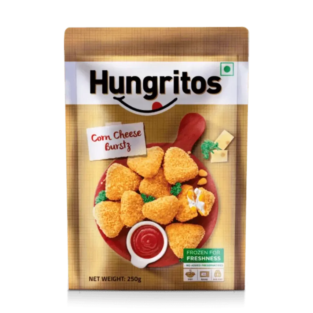 Hungri.Corn Che.Burstz 250Gm