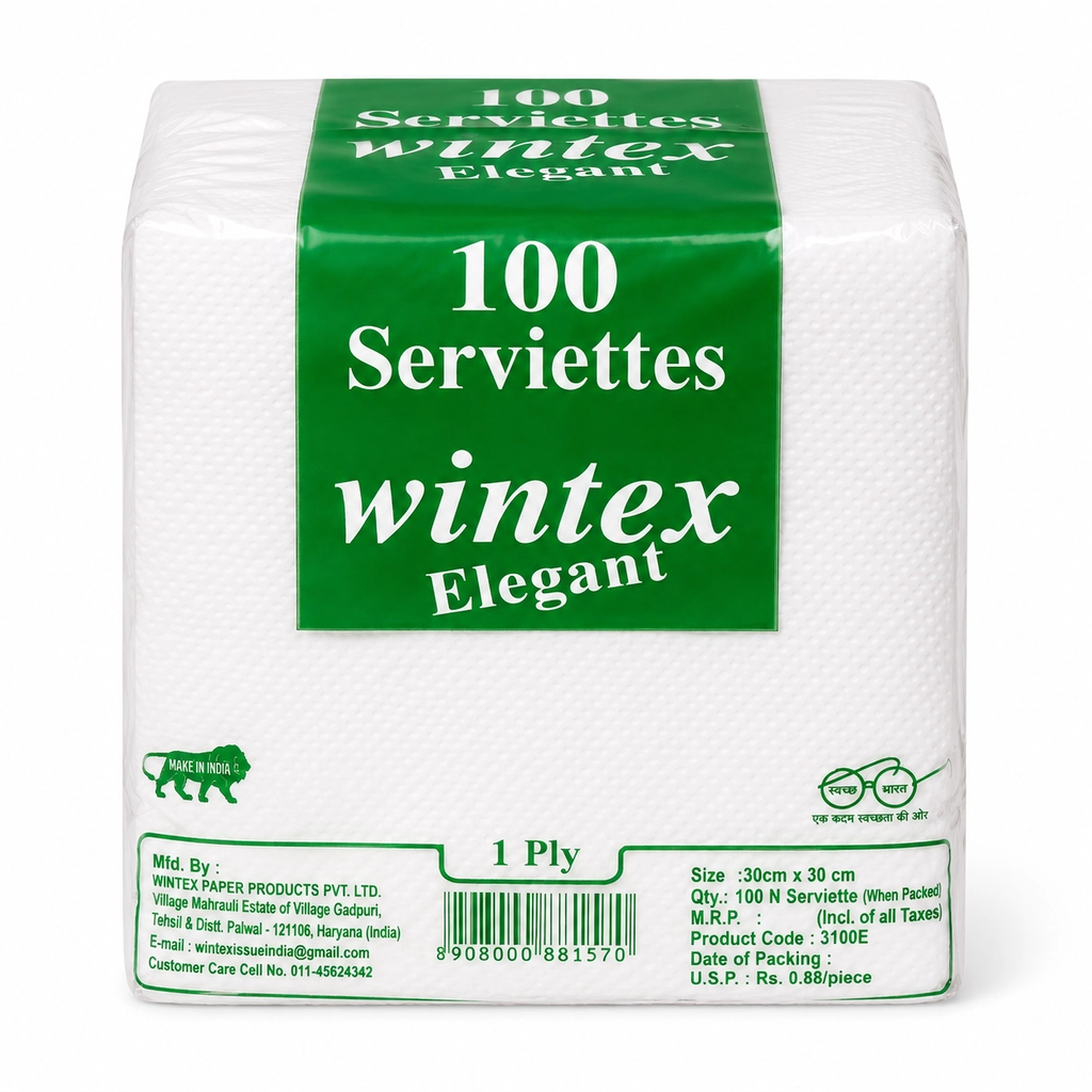 Tis.Napkins{1Ply}100Pc