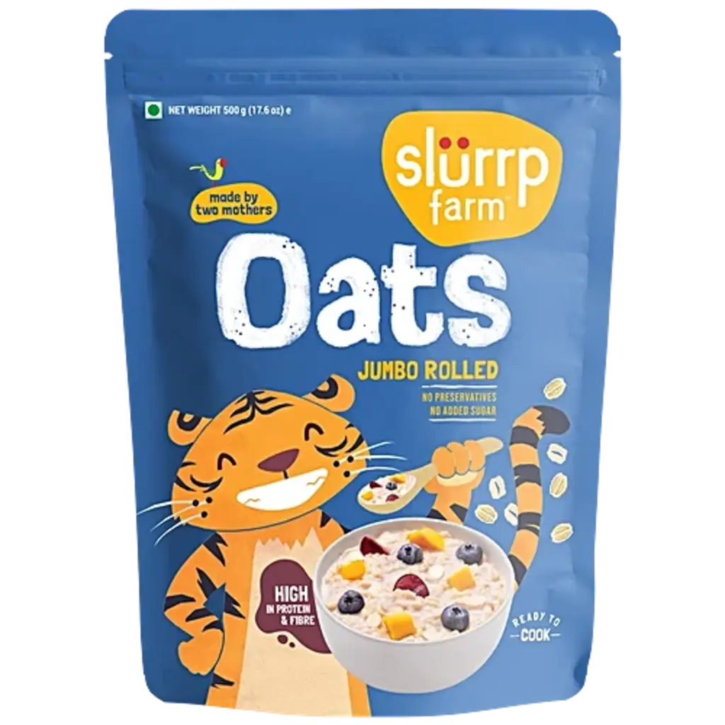 Slur-F.Oats Jumbo Rolled 500G