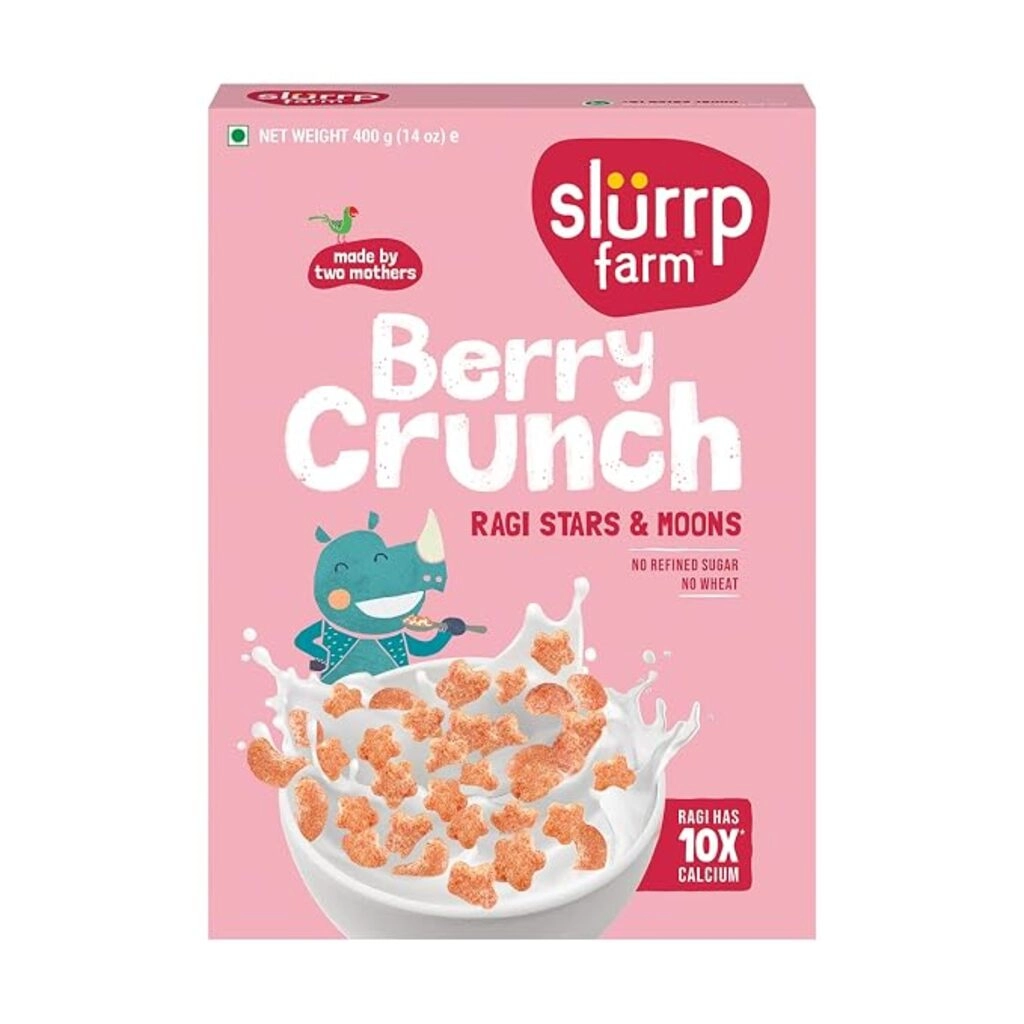Slur-F.Crunch Berry 400Gm